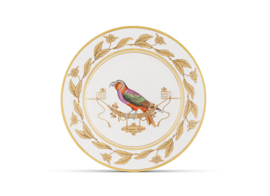 Volière Perroquet Nestor Dessert/ Salad Plate by Ginori 1735