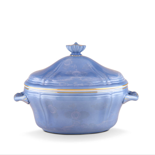 Oriente Italiano Pervinca Tureen by Ginori 1735