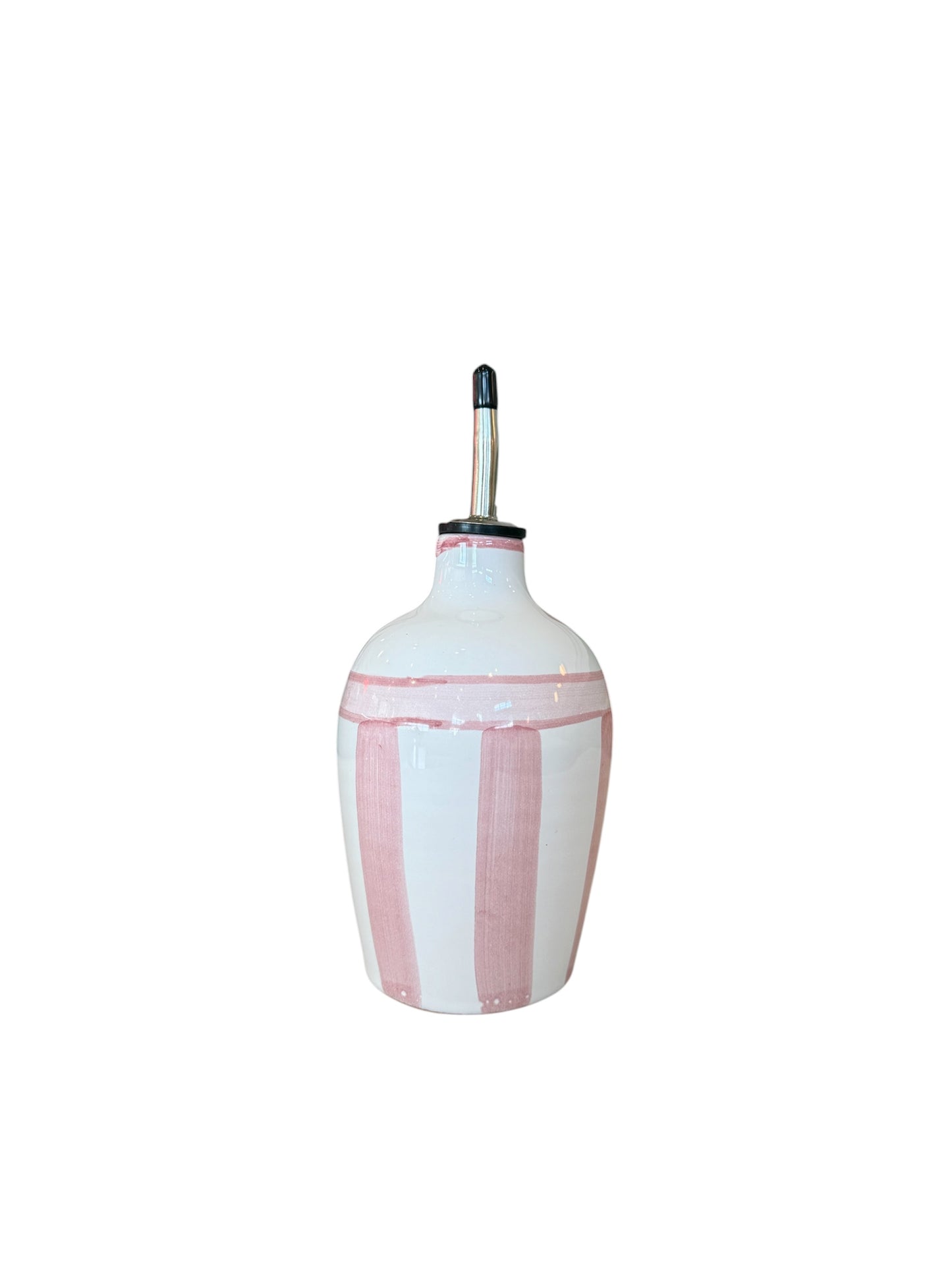 Italian Striped Olive Oil Dispenser