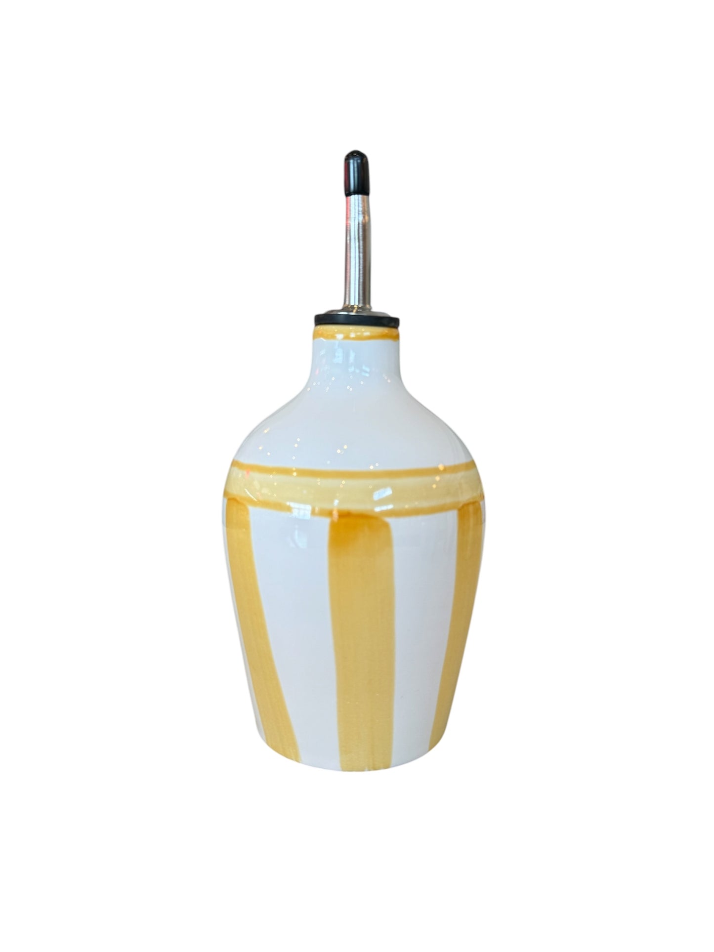 Italian Striped Olive Oil Dispenser