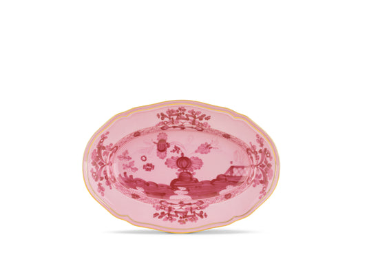 Oriente Italiano Porpora Pickle Dish by Ginori 1735