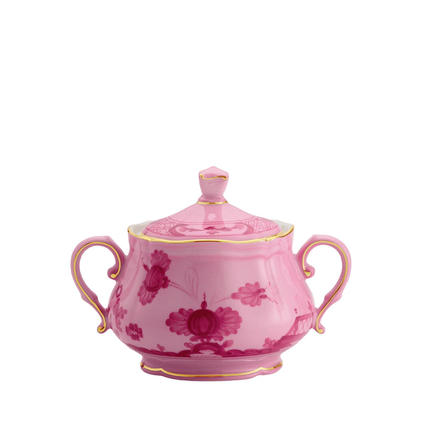 Oriente Italiano Porpora Sugar Bowl by Ginori 1735