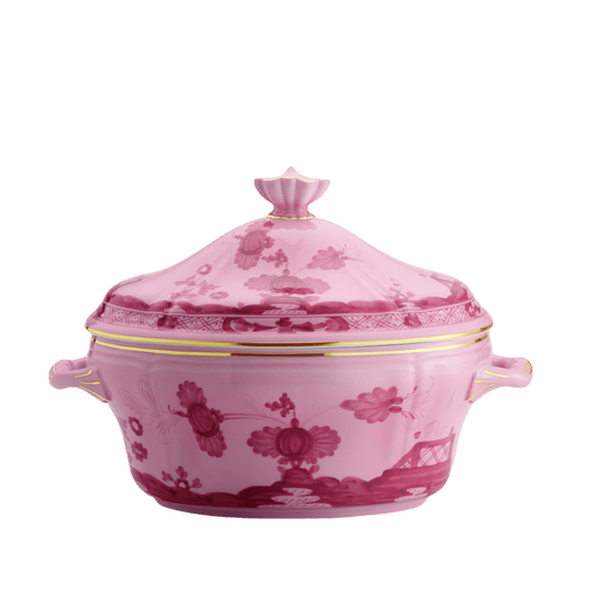 Oriente Italiano Porpora Tureen by Ginori 1735