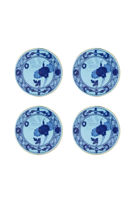 Oriente Italiano Iris 4pc. Coaster Set