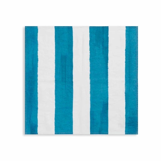 Stripe Sky Blue Napkins