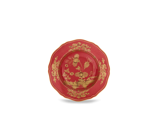 Oriente Italiano Rubrum Rim Soup Plate by Ginori 1735