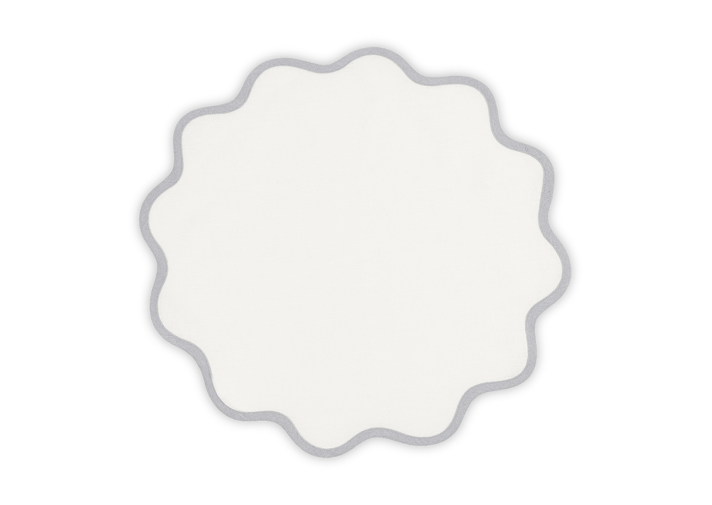 Round Scallop Edge Placemat
