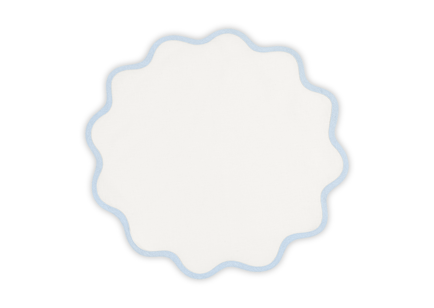 Round Scallop Edge Placemat