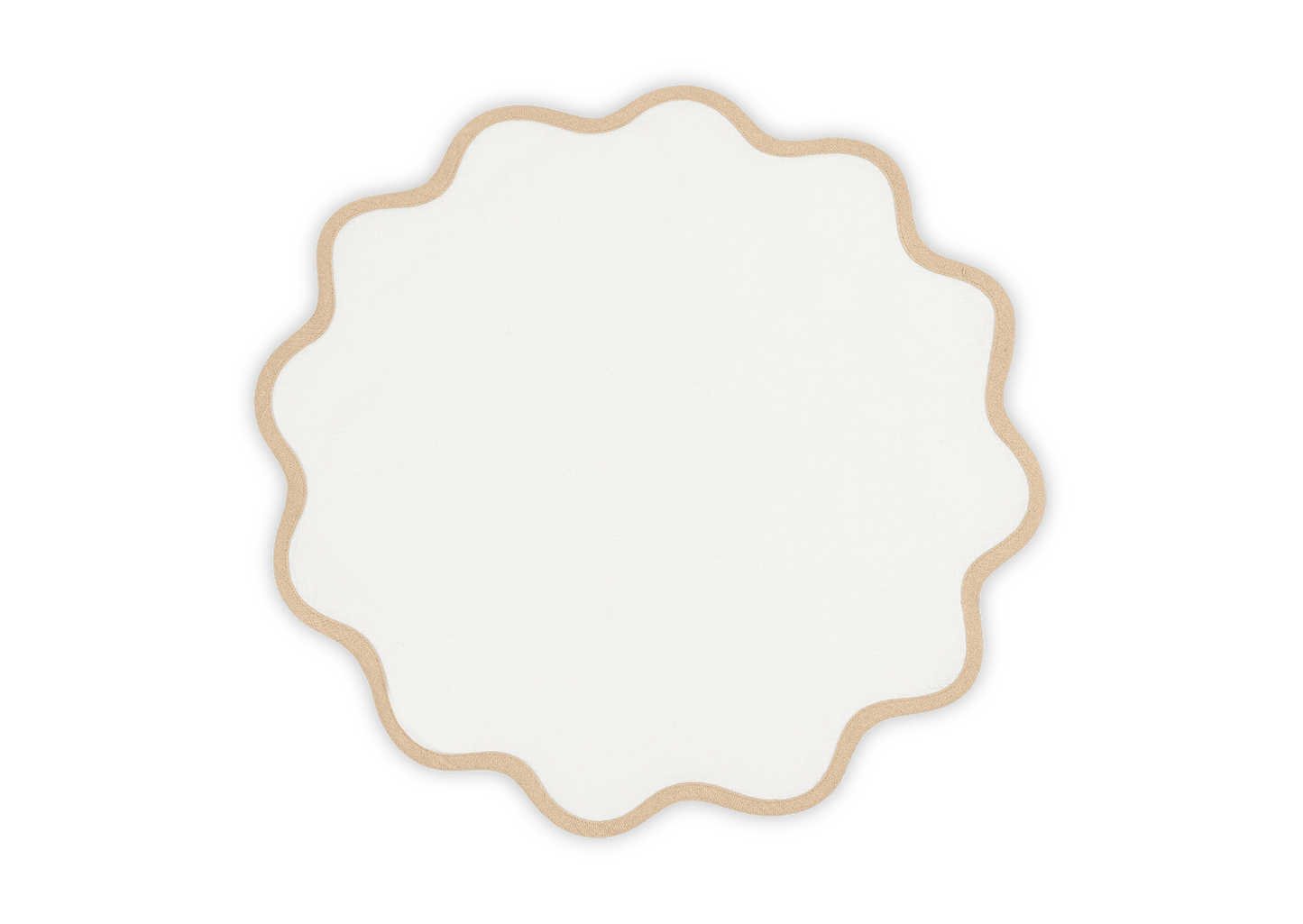 Round Scallop Edge Placemat