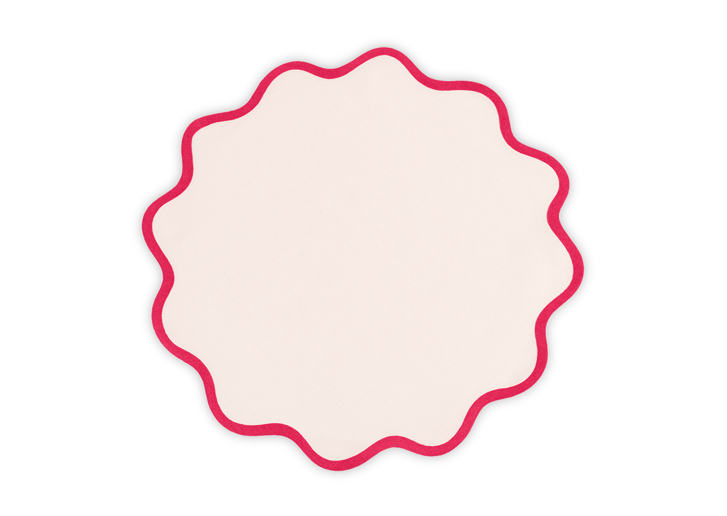 Round Scallop Edge Placemat