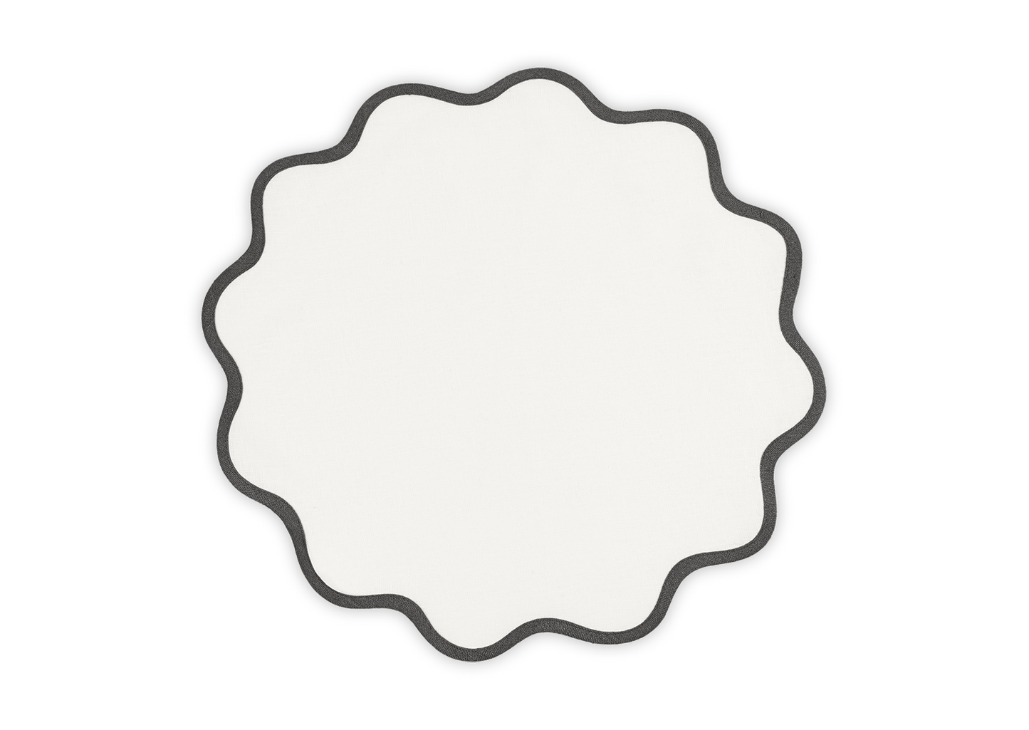 Round Scallop Edge Placemat