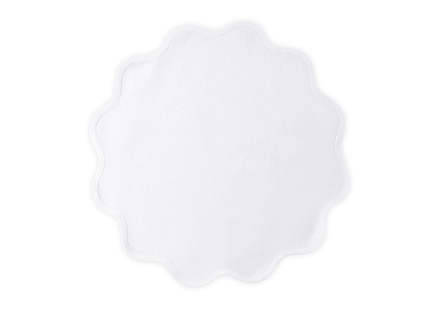 Round Scallop Edge Placemat