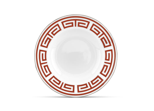 Labirinto Scarlatto Soup Plate by Ginori 1735