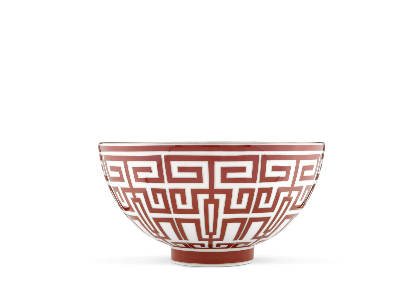 Labirinto Scarlatto Gio Ponti Bowl by Ginori 1735