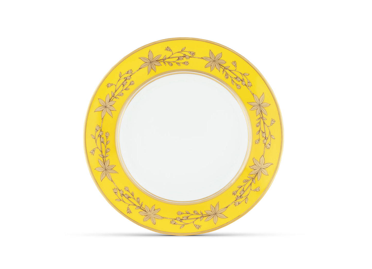 Volière Senape Flat Plate by Ginori 1735