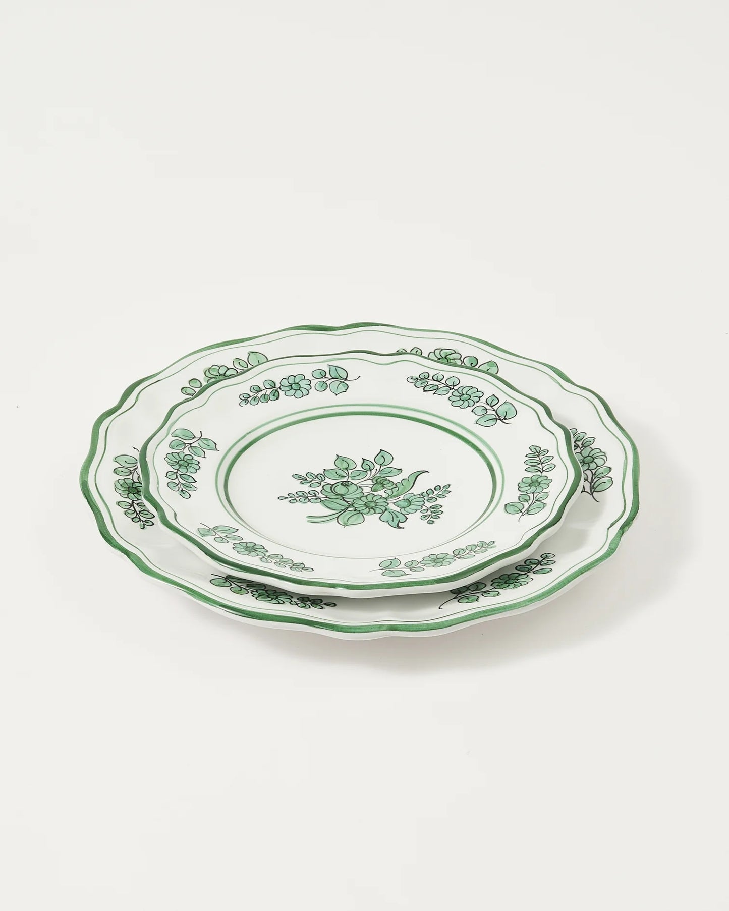 Sicilia Green Salad Plates, Set of Two