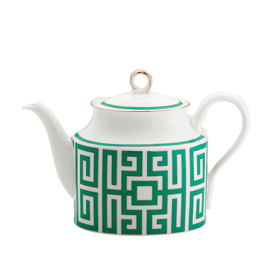 Labirinto Smeralda Teapot by Ginori 1735