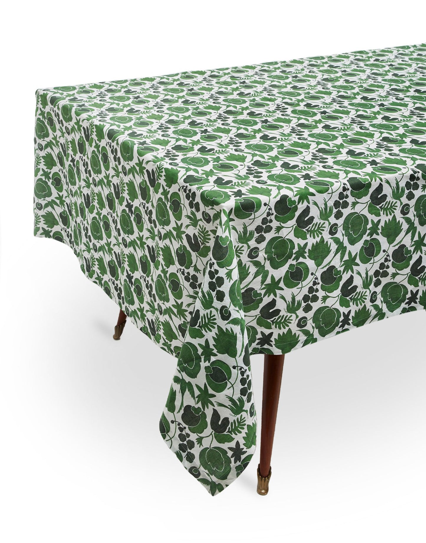 Green Wildbird Tablecloth