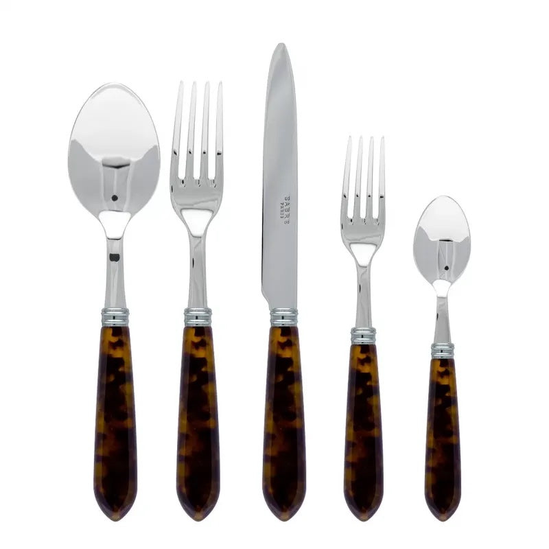 Tortoise 5pc. Flatware Setting