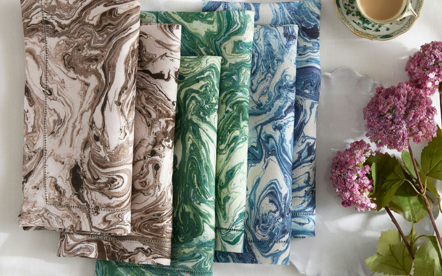 Balthazar Napkins - Emerald