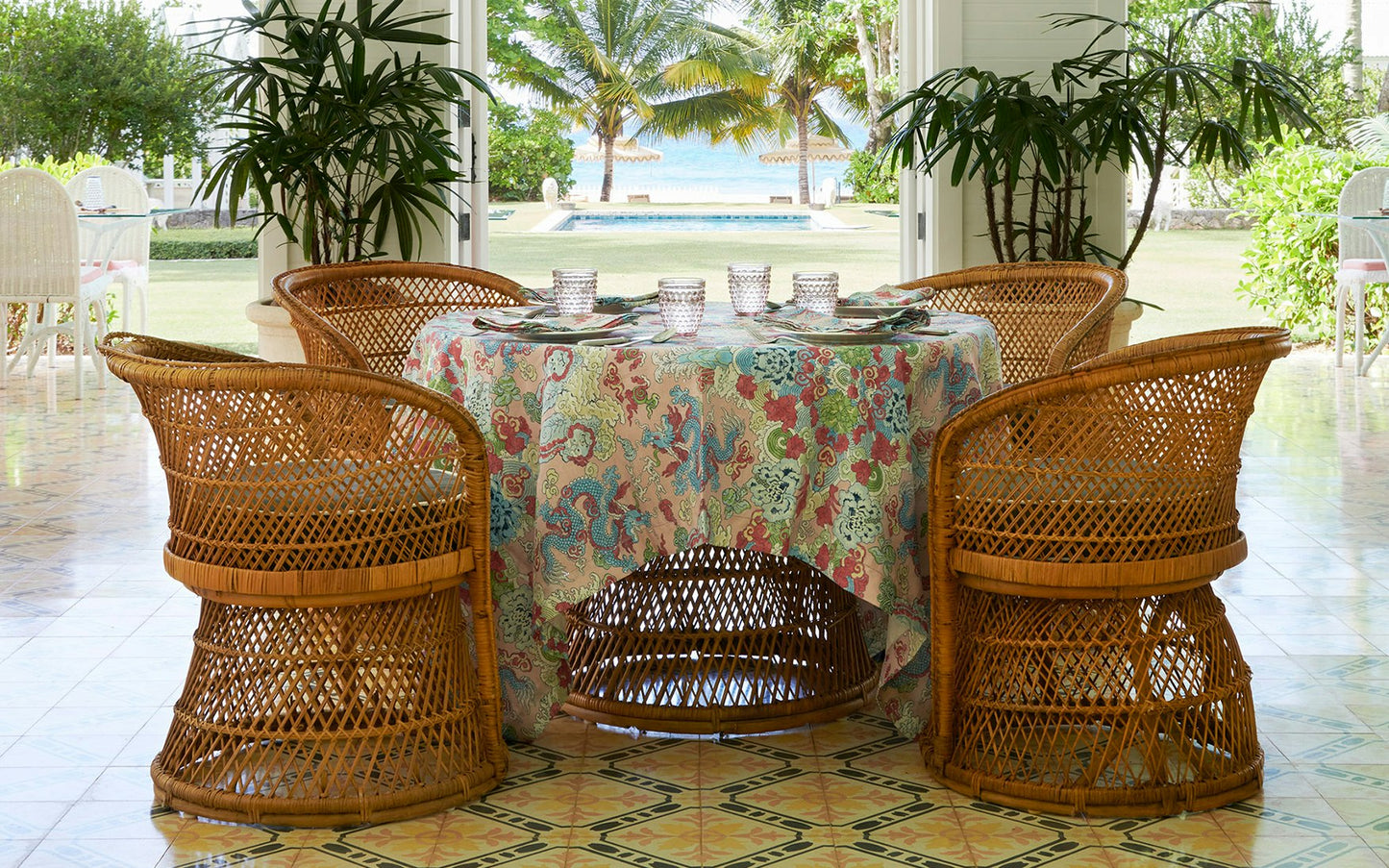 Magic Mountain Tablecloth - Paradise