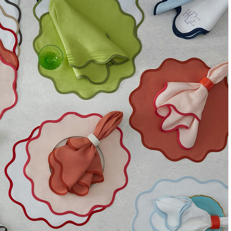 Scallop Edge Napkins