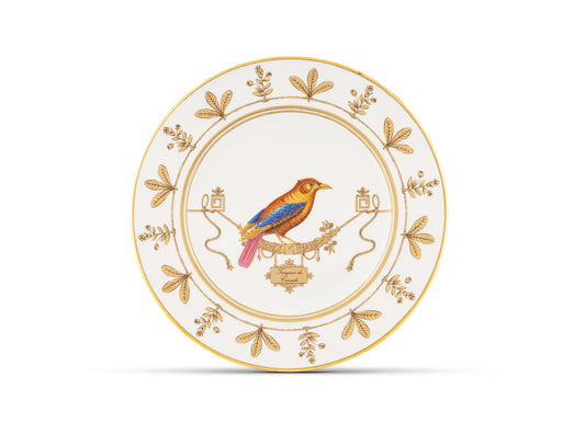 Volière Tangara du Canada Charger Plate by Ginori 1735