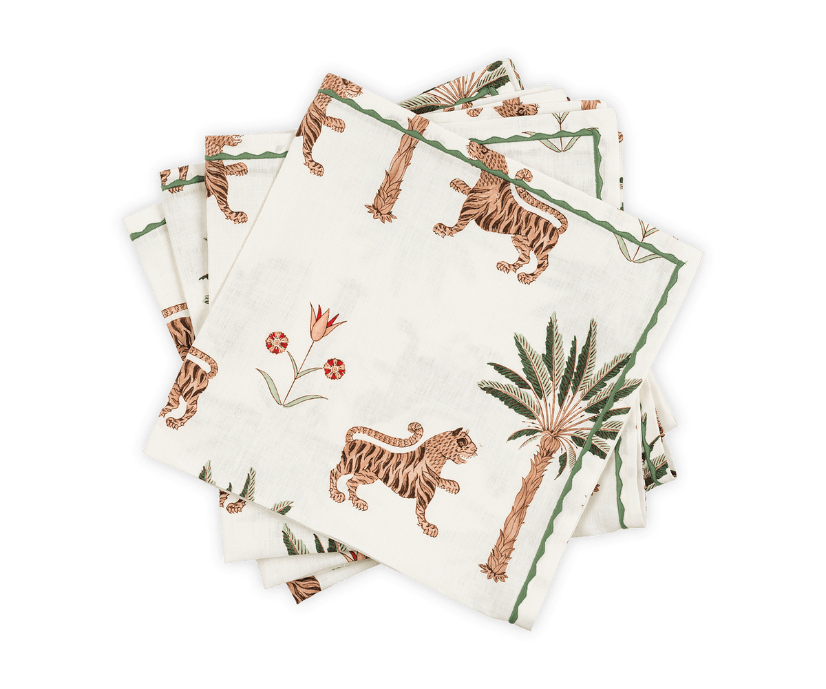 Tiger Palm Napkins