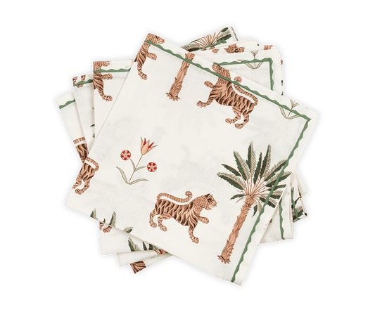 Tiger Palm Napkins