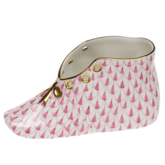 Herend Pink Baby Shoe (Pre-Order)