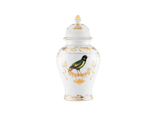 Volière Potiche Vase by Ginori 1735