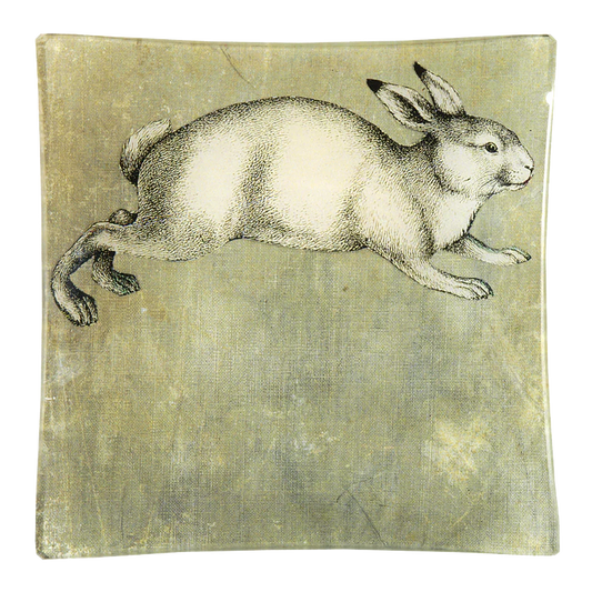 White Rabbit Square Tray