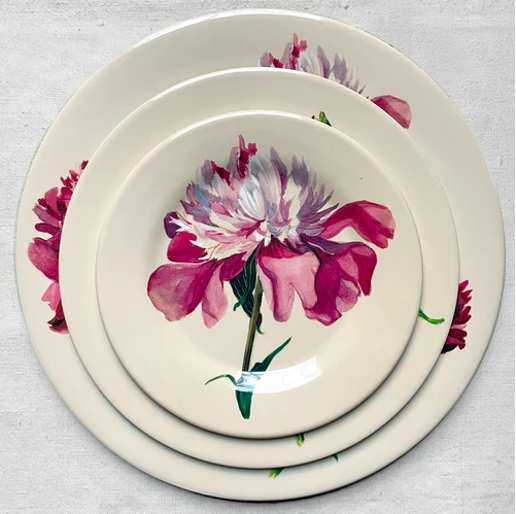 Peony 10.5" Melamine Dinner Plate