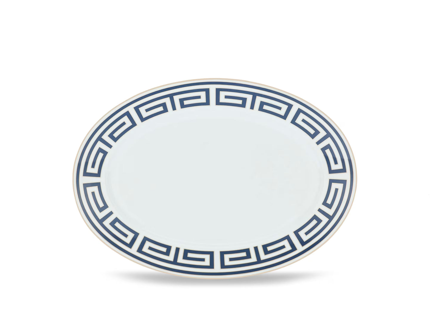 Labirinto Zaffiro Large Oval Platter by Ginori 1735