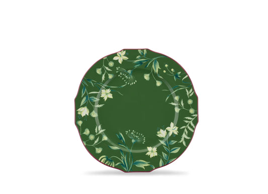 Florenza Acanto Green Charger Plate by Ginori 1735