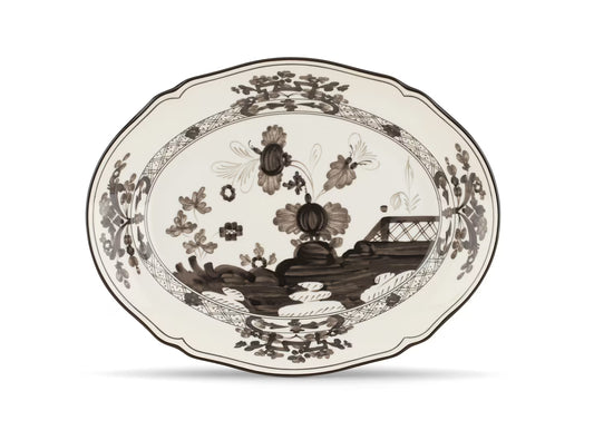 Oriente Italiano Small Albus Oval Platter Ginori 1735