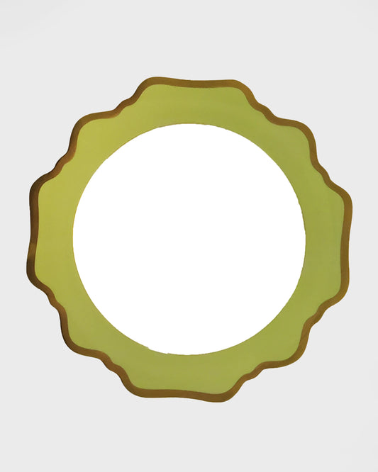 Anna Weatherly Anna's Palette Summer Green Soup Plate