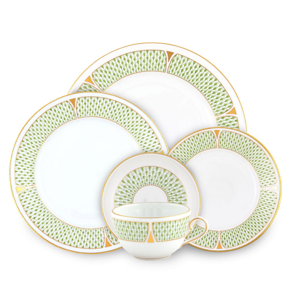 Art Deco Green