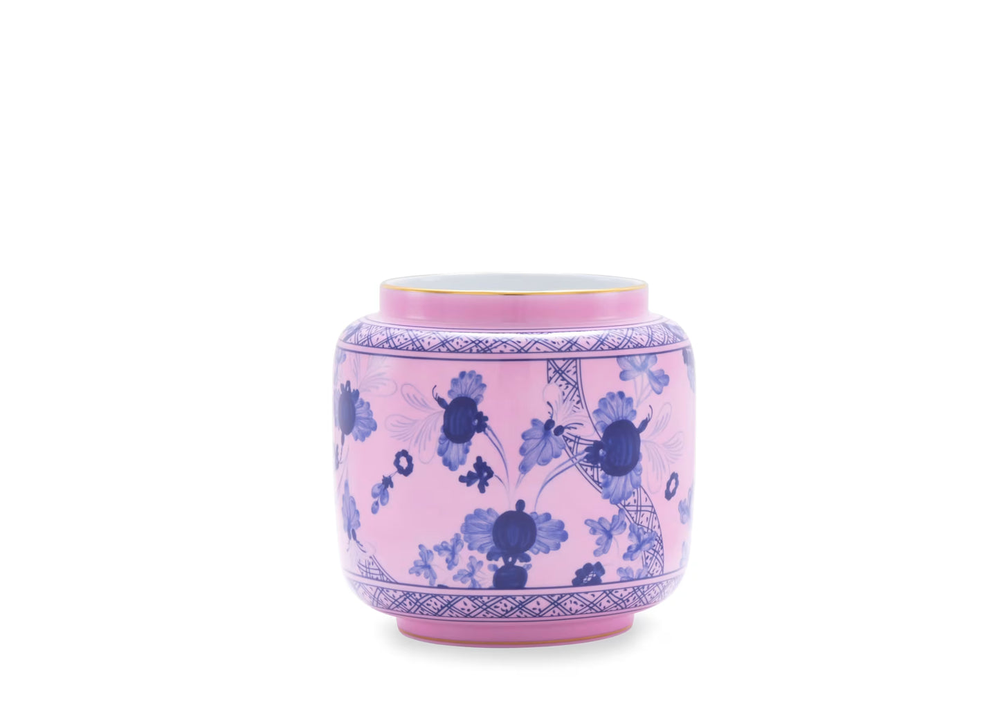Oriente Italiano Azalea Candleholder Vase by Ginori 1735