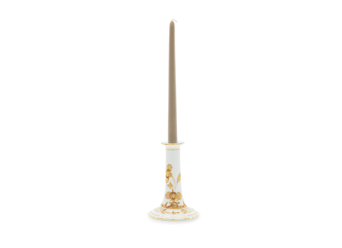 Oriente Italiano Aurum Candleholders by Ginori 1735