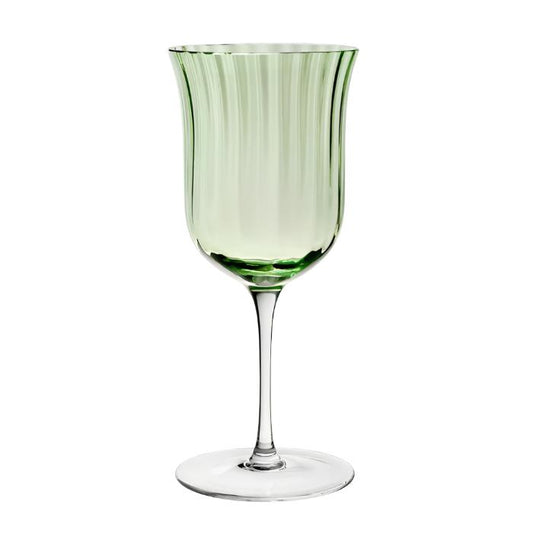 Corinne Water Goblet Green