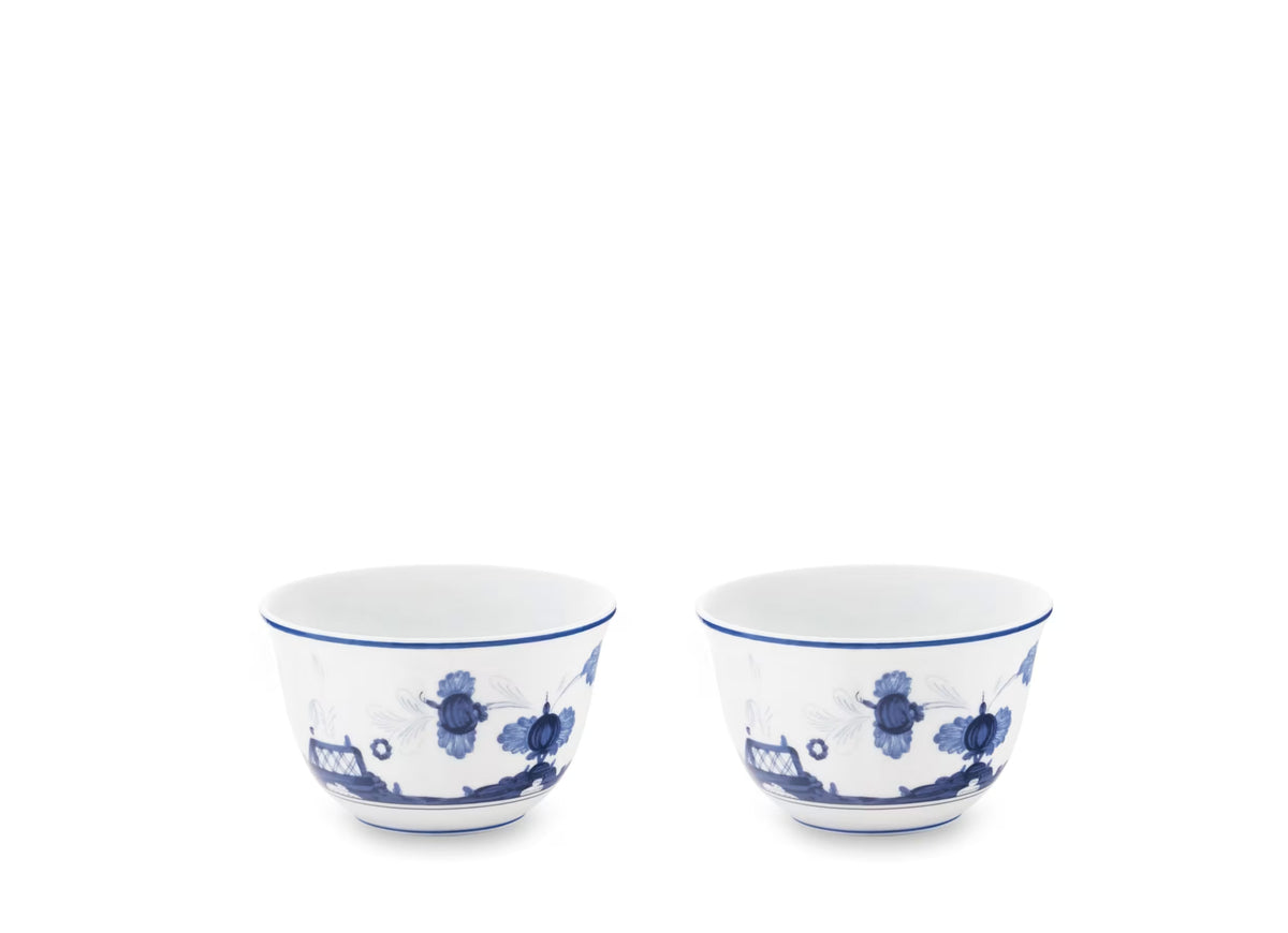 Oriente Italiano Indaco Rice Bowls by Ginori 1735