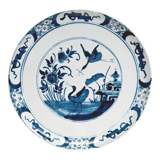 Large Pond Heron Platter / Dinner Plate