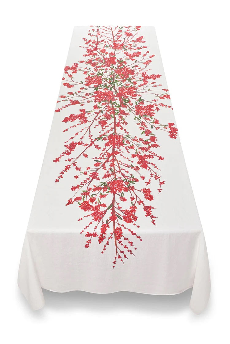 Les Airelles linen tablecloth