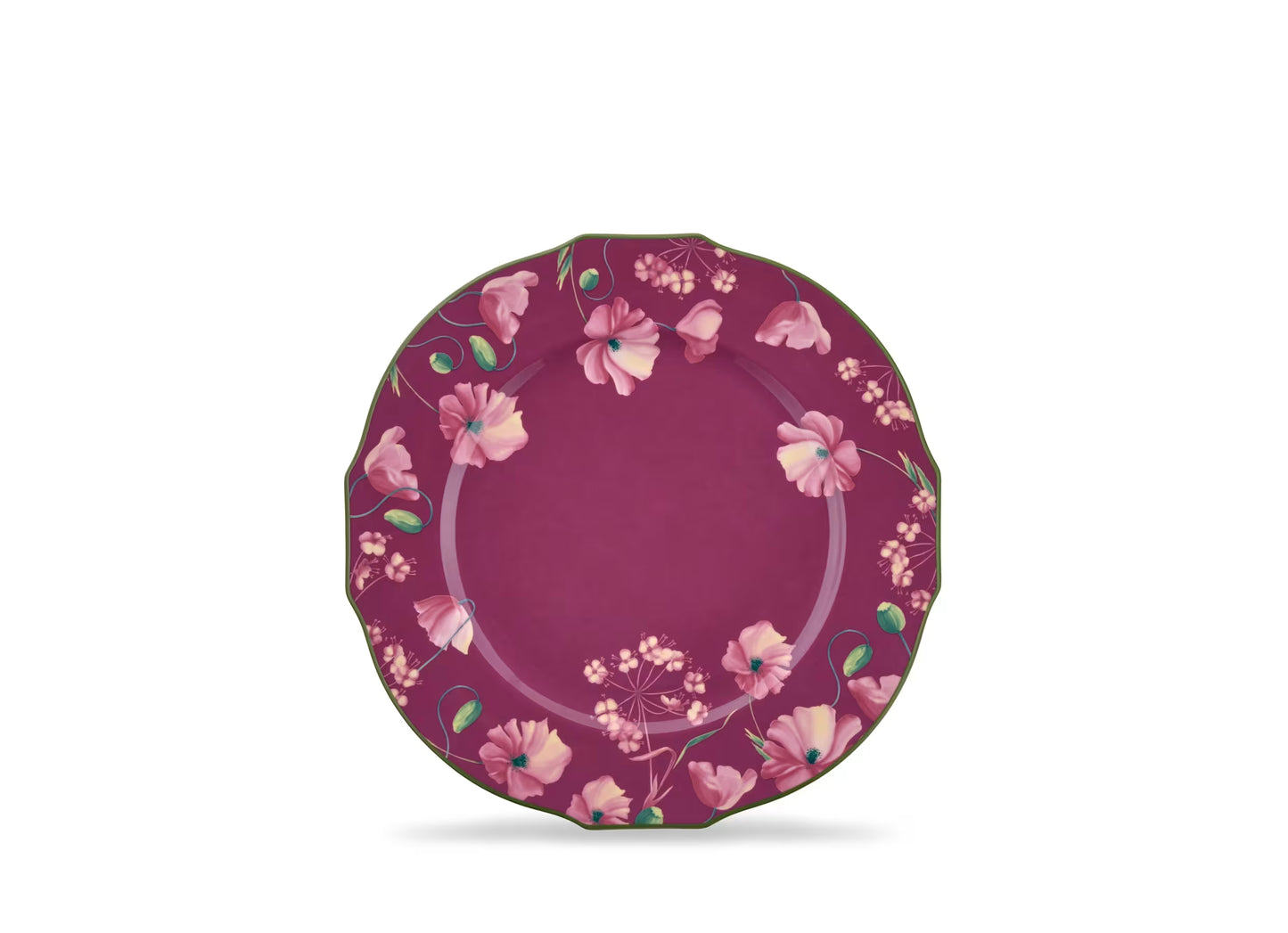 Florenza Malva Pink Charger Plate by Ginori 1735