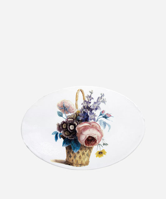 Oval Bouquet Platter