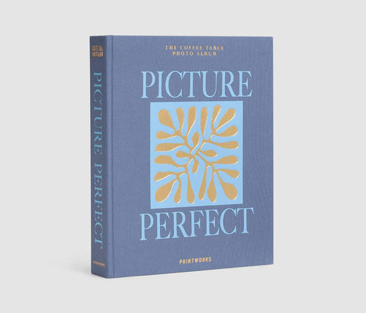 Blue Picture Perfect Coffee Table Photo Album