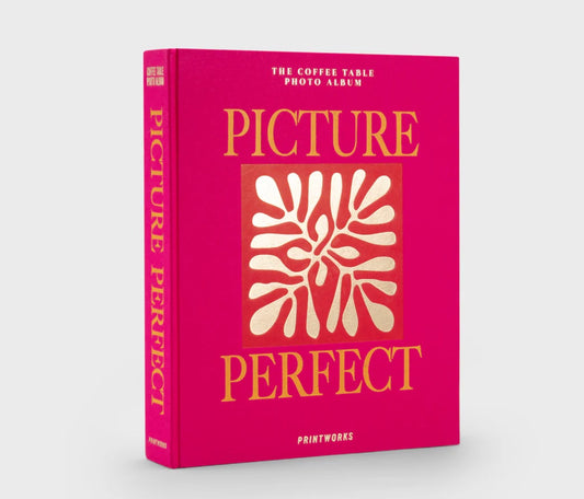 Pink Picture Perfect Coffee Table Photo Album