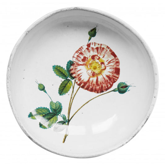 Small Panachee Rose Dish