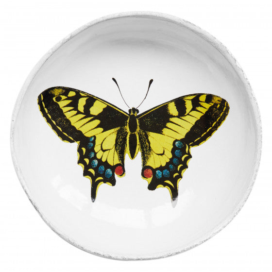 Small Yellow Butterfly Dish